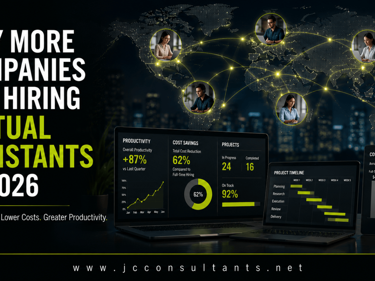 Why More Companies Are Hiring Virtual Assistants in&nbsp;2026